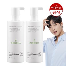 [현대약품] 마이녹셀 비건 스칼프 리프레싱 탈모 샴푸 480ml 2개