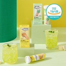 칼로비스 날씬할소다 골드키위맛 1튜브 (5일분) 가르시니아 9중 기능성 발포비타민, 10정, 1개