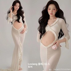 감성 만삭촬영의상 셀프 의상 촬영 엄마돌 돌맘 임산부