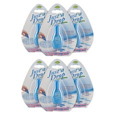 저스트어드롭 화장실 탈취제 6ml 휴대용 6개 유칼립투스 Just a drop