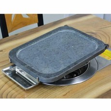 H08016-3 기름받이만 사각 소 단품 사각돌판 구성상품, 1개