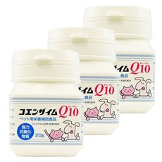 일본직송 정품 코엔자임 Q10 개 고양이용 20g x3개