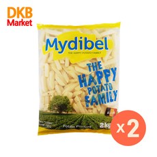 마이디벨 슈퍼(프렌치프라이14mm) 2kg x 2개, 1개