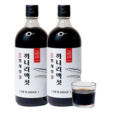 강경 국산 까나리액젓 원액 1.2kg, 600g, 2개