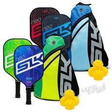 셀커크 SLK 피클볼 패들 2024 SLK BY SELKIRK PICKLEBALL PADDLES, GREEN/PURPLE, 1개