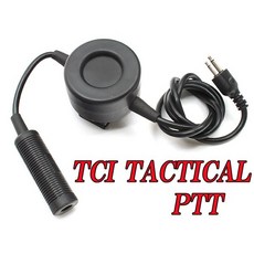 ﻿Z-TACTICAL TCI 타입 PTT(Push To Talk) 캔우드 2핀(바오펭)용, 1개