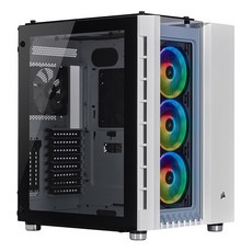 커세어 CRYSTAL SERIES 680X RGB 화이트 미들타워 케이스, 1개, 선택하세요