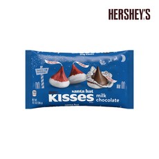 허쉬 키세스 크리스마스 산타 모자 밀크 초콜릿 286g / Hershey's Kisses Milk Chocolate Santa Hat, 1개