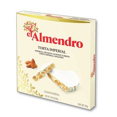 엘 알멘드로 스페인 뚜론 엿 토르타 임페리얼 7oz(200g) 2팩 El Almendro Torta Imperial, 1개, 200g