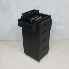 더블유팩토리 에보니 블랙 원목 미용츄레이 미용트레이 (B-074C) 미용실트레이