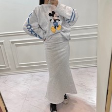 기모머메이드투피스세트