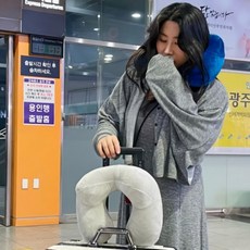 유럽여행목베개 에어