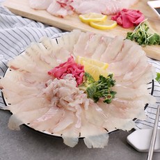 정성껏 손질된 대광어 필렛 300g, 1개