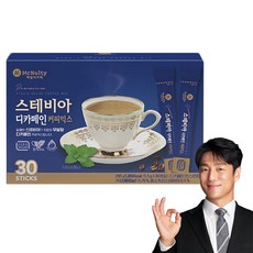 맥널티커피 스테비아 디카페인 커피믹스, 9.5g, 1개입, 30개 9.5g, 30개입, 1개