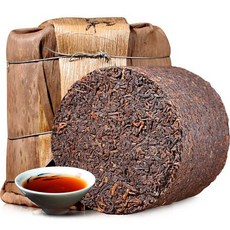 보이차 숙차 맹해 고목 1kg 고전적인 맛, 1개, 1개, 1개입