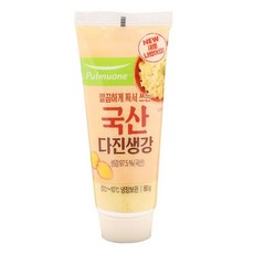 풀무원식품 깔끔하게짜서쓰는 국산 다진생강 80G, 2개