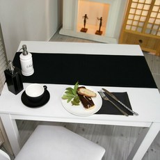 골드블랙테이블러너