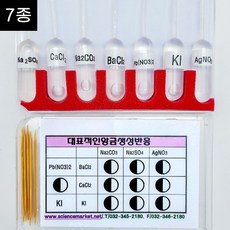  SSC 대표적인 앙금생성 반응키트(10인용) 