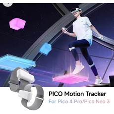 올인원 VR 안경 액세서리 오리지널 피코 모션 트래커 Pico 4 Pro 4 Neo 3 선물, 한개옵션1, 한개옵션0