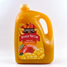 랑거 랭거스 망고 넥타 주스 과채 놀이터 간식 비타민 건강, 1개, 378ml