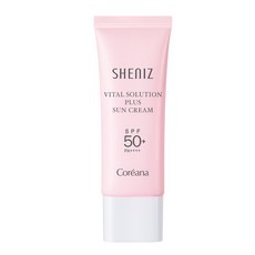 백탁없는 100% 무기자차 선크림 / 코리아나 쉬니즈 썬크림 SPF50+PA++++