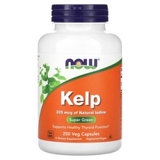 나우푸드 켈프 Kelp 250베지캡슐, 1개, 250정