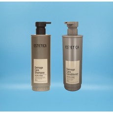 에스테티카 데미지케어 샴푸& 컨디셔너 1000ml/대용량 미용실 약산성, 에스테티카 데미지케어 컨디셔너1000ml, 1개