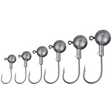 [당일발송] 마리수 아징 볼락 루어낚시 바늘 락피쉬 지그헤드 1.75g 2.5g 3.5g 5g 7g 10g, 5개입