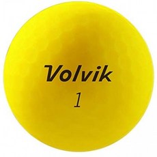 Volvik (보루 빗쿠) 골프 공 XT AMT VOLVIK VIVID XT AMT 옐로우 (1 슬리브 3 개) 옐로우