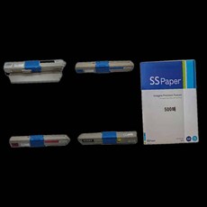 DDA 토너 캐논 CLBP 2220dn 4색+복사용지 500매 MFP 93000EA, 1개