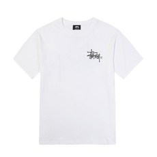 스투시 남녀공용 반소매 티셔츠 SUSTE1903712H