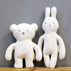 슈톨렌 크리미 모찌모찌 오가닉 애착인형_곰돌이 토끼, 2. 토끼 26cm