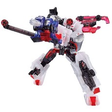 반다이(BANDAI) 미니프라 폭상 합체 실리 즈SP 붕붕 자로보 붕붕카 세트 바쿠아게 클리어 ver. (1개들이) 식품 완구 라무네과자(폭상전대붕붕어), 1개
