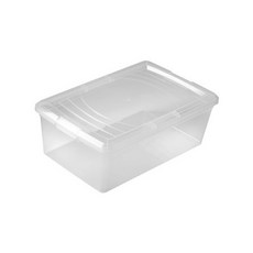 오피스 리빙박스 투명 6L, 단품, 상세페이지 참조, 1개