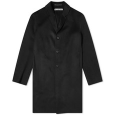 20FW 아크네 더블페이스 울코트 블랙 남성 B90467 900