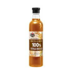 CJ 백설 100%자연발효 현미식초 800ML 발효식초, 1개
