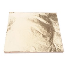 FWT기술 된대로 기술 공예 금박 장식 금을위한 100pcs 금박지 포일