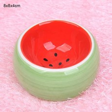햄스터 세라믹 피더 그릇 음식 접시 작은 동물 물 먹이 Gerbil Chinchilla 쥐 흰 족제비 애완 용품, A, 1개