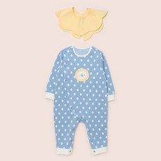  압소바 하코턱받이우주-블루 