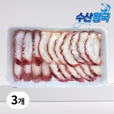 수산왕국 초문어 자숙 문어슬라이스 6G, 3개