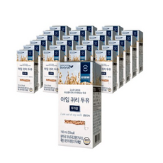 바디랩 아임 귀리 두유 무가당, 190ml, 168개