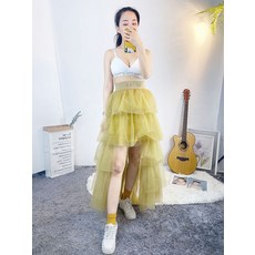 클라우디온 여름옷 디자이너 케익 앞이 짧고 뒤가 길다 Q