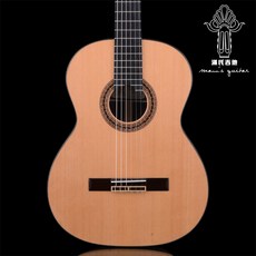 클래식기타 입문용 줄교체 올솔리드 헤드머신광주 Manshi 수제 표준 39 인치 가문비, 붉은 소나무 패널