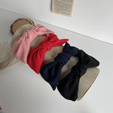 왕리본헤어밴드