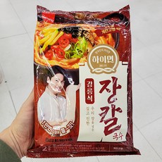 캔디사은품 + 삼립 하이면 강릉식 장칼국수, 412g, 1개
