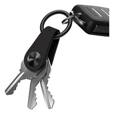 KeySmart 미니 키 오거나이저 키체인 홀더 - 소형 키 홀더 키 스마트 키 홀더 열쇠 고리 부착, 1개