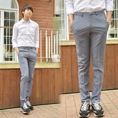 하복청색교복바지
