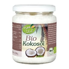 독일 KOPP Vital 프리미엄 코코넛 오일 250ml 3병 구이 베이킹 튀김용, 3개