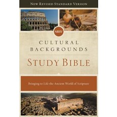 (영문도서) Nrsv Cultural Backgrounds Study Bible Hardcover Comfort Print: Bringing to Life the Ancien... Hardcover, Zondervan, English, 9780310452683