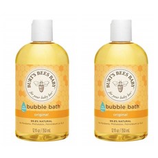 Burts Bees Baby Bubble Bath Tear Free Baby Wash 버츠비 베이비 버블 배쓰 티어 프리 베이비 워시 12oz(350ml) 2팩, 1개